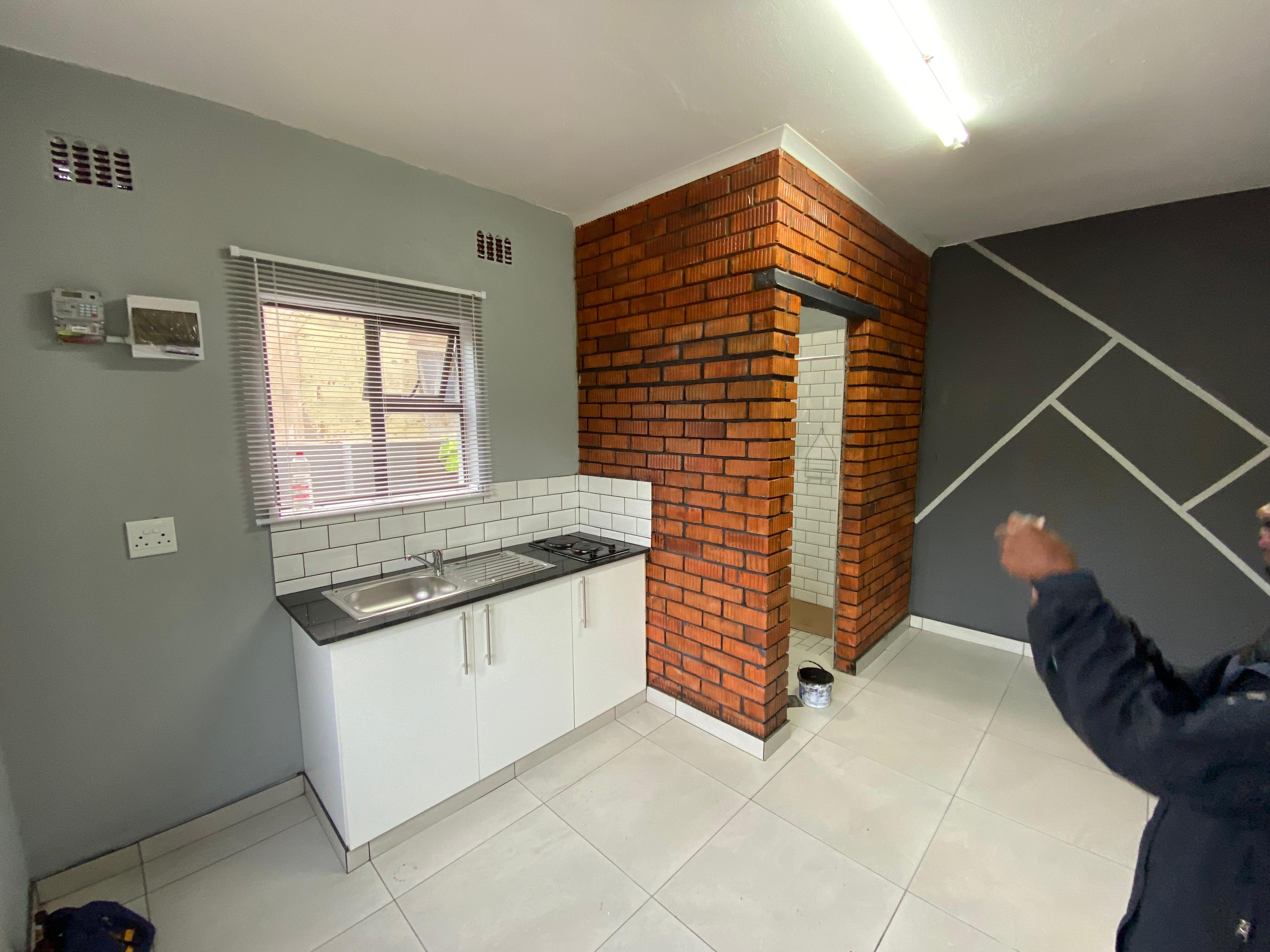 Modern affordable housing units construction